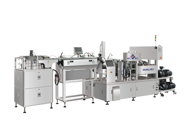 全自动真空包装机+自动料理系统